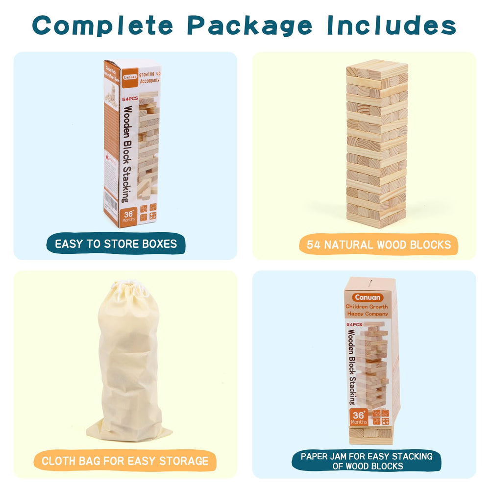 Canuan blocks stored neatly in a bag for portable fun.