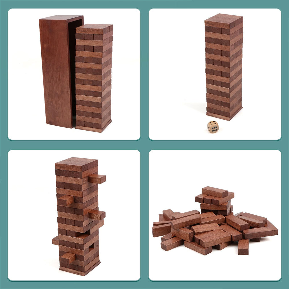 Canuan portable wooden blocks ideal for camping and outdoor fun