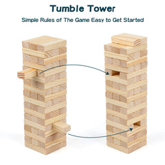Canuan eco-friendly wooden blocks with smooth finish for safe play.