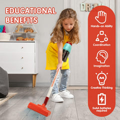CAPAKIDS sprayer and brush accessory enhances pretend cleaning