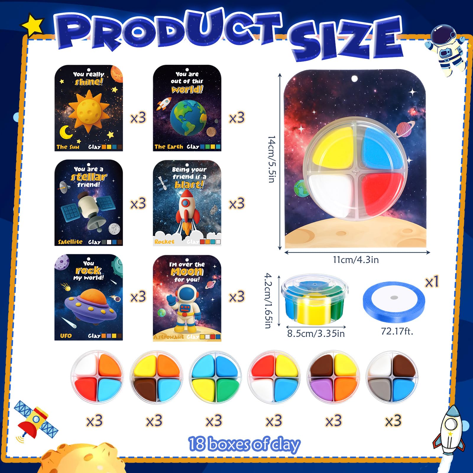 Capoda air-dry clay multicolor pack supports imaginative crafts and mess-free play.