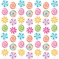 Capoda candyland garland with vibrant candy shapes for a festive birthday party.