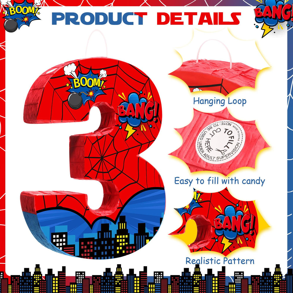 Capoda spider pinata bat stick for safe, fun hits