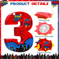 Capoda spider pinata bat stick for safe, fun hits