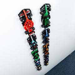 Capricorn Goods wall-mount for Speed Champions 8-wide display securely holds cars