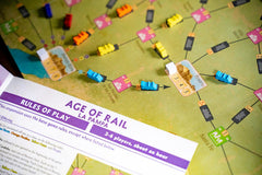Capstone Games Age of Rail shares and dividends concept in action.