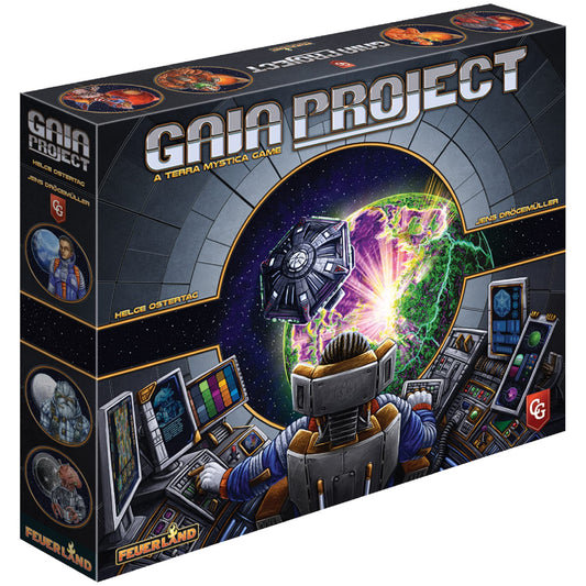 Capstone Gaia Project box art showcasing vibrant sci-fi visuals for collectors