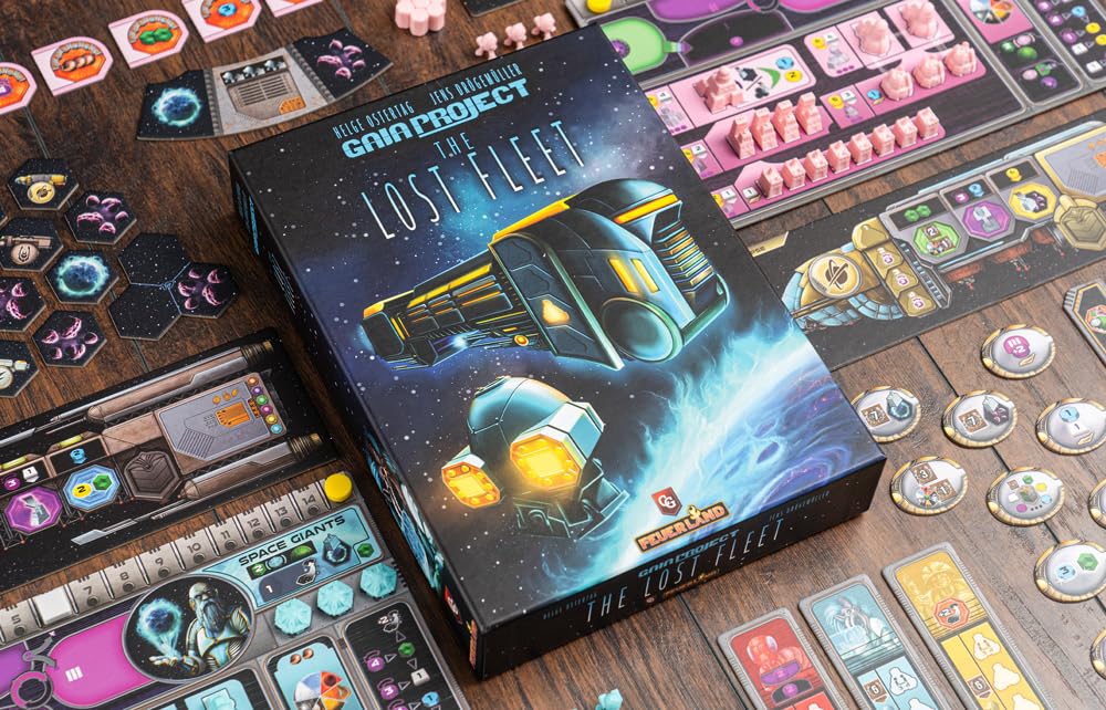 Capstone Gaia Project Lost Fleet player board introduces new factions and technologies