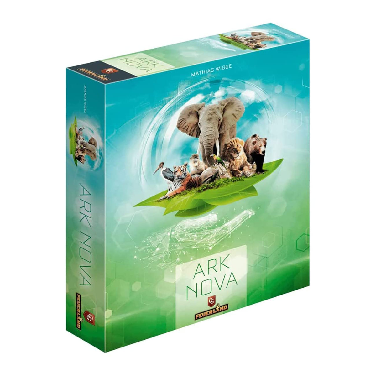 Capstone Games Ark Nova card drafting highlights planning habitats and species