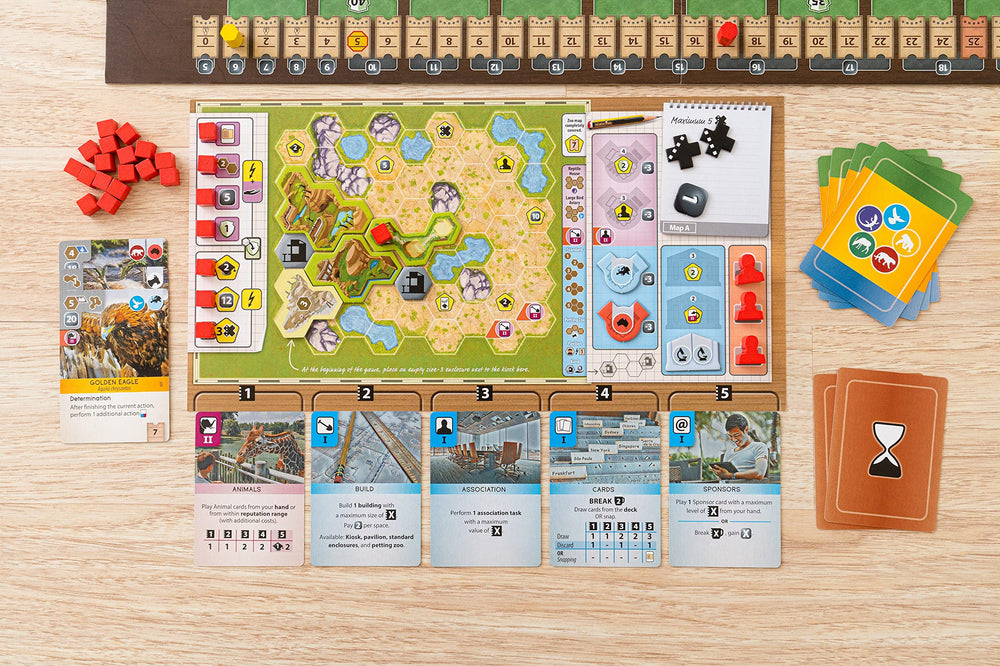 Capstone Games Ark Nova conservation projects emphasize global impact themes
