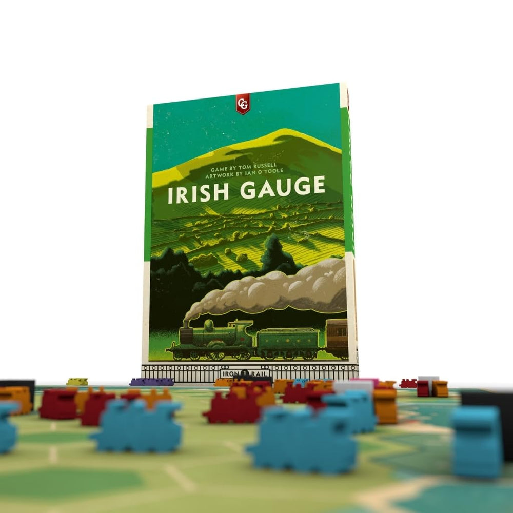 Capstone Games Irish Gauge coins and tokens for auctions.