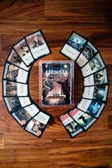 Capstone Games Pagan in-play setup demonstrates tactical deduction and player interaction.