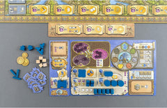 Faction boards and wooden tokens from Terra Mystica Big Box