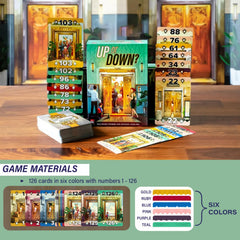 Capstone Up or Down family game night captures inclusive play for all ages.