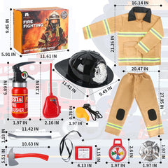 Captain Chaowing firefighter extinguisher that sprays water for realism during play
