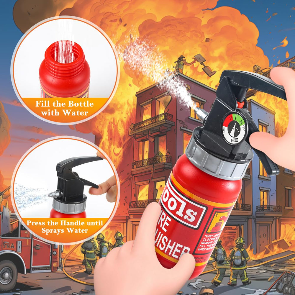 Captain Chaowing firefighter axe prop for imaginative rescue scenarios