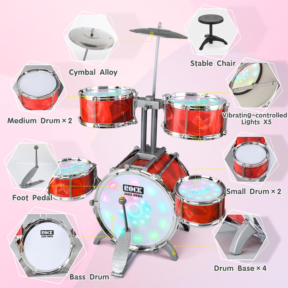 Ortho-triangular base provides stable support for energetic play.