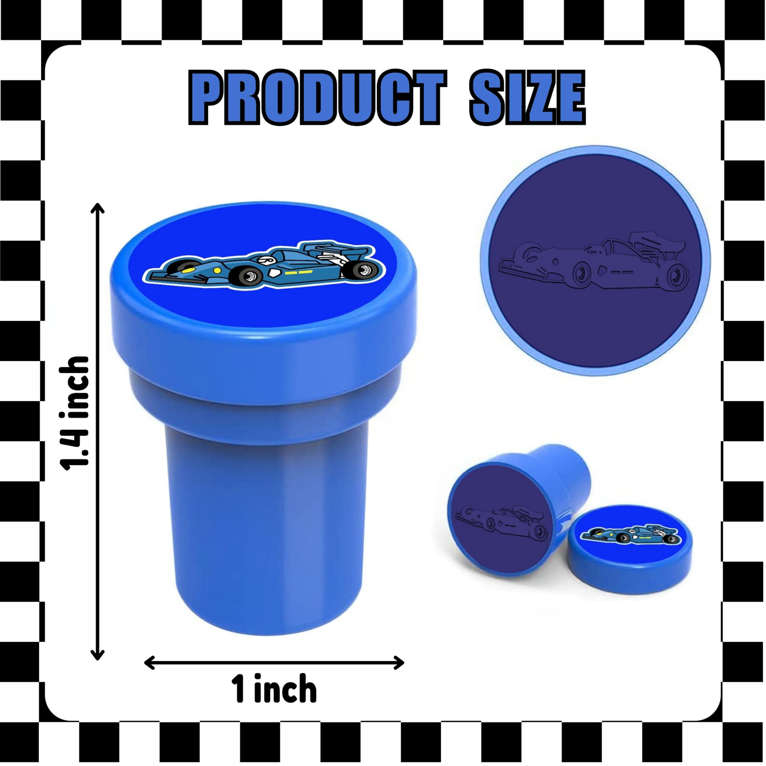 Car and Truck Stamps 12pc set gift ideas for car lovers.