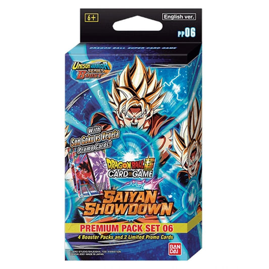 Card Game Saiyan Showdown 06 PR card ideal for collection