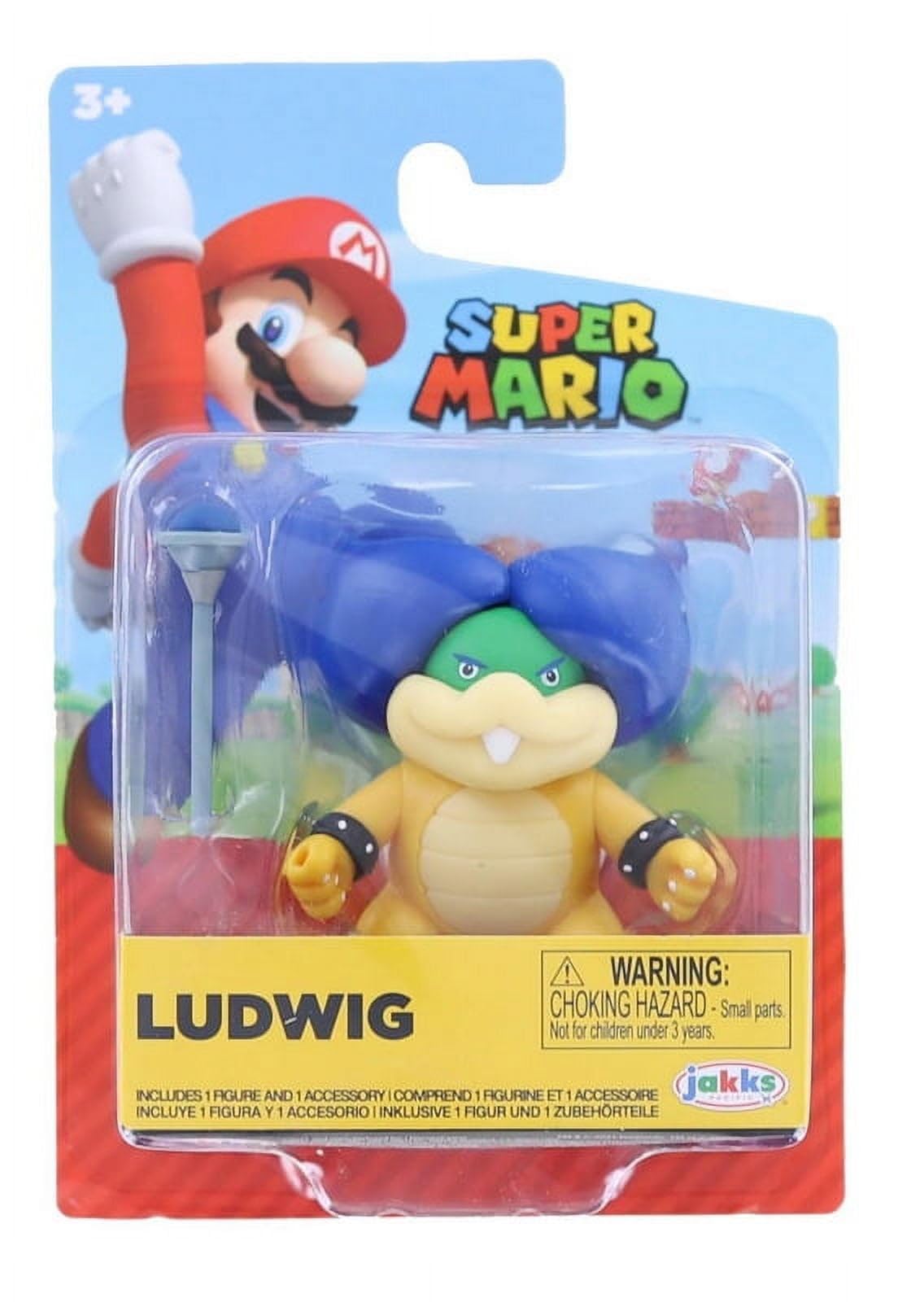 Card Game Super Mario Wave 31 Ludwig Von Koopa packaging shot ideal for gifting