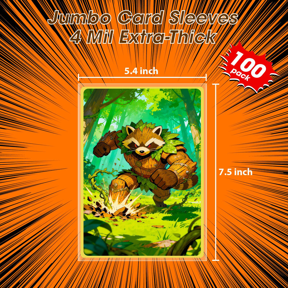 CardArchiver pack-included sleeves with size guide kept ready for quick card protection.