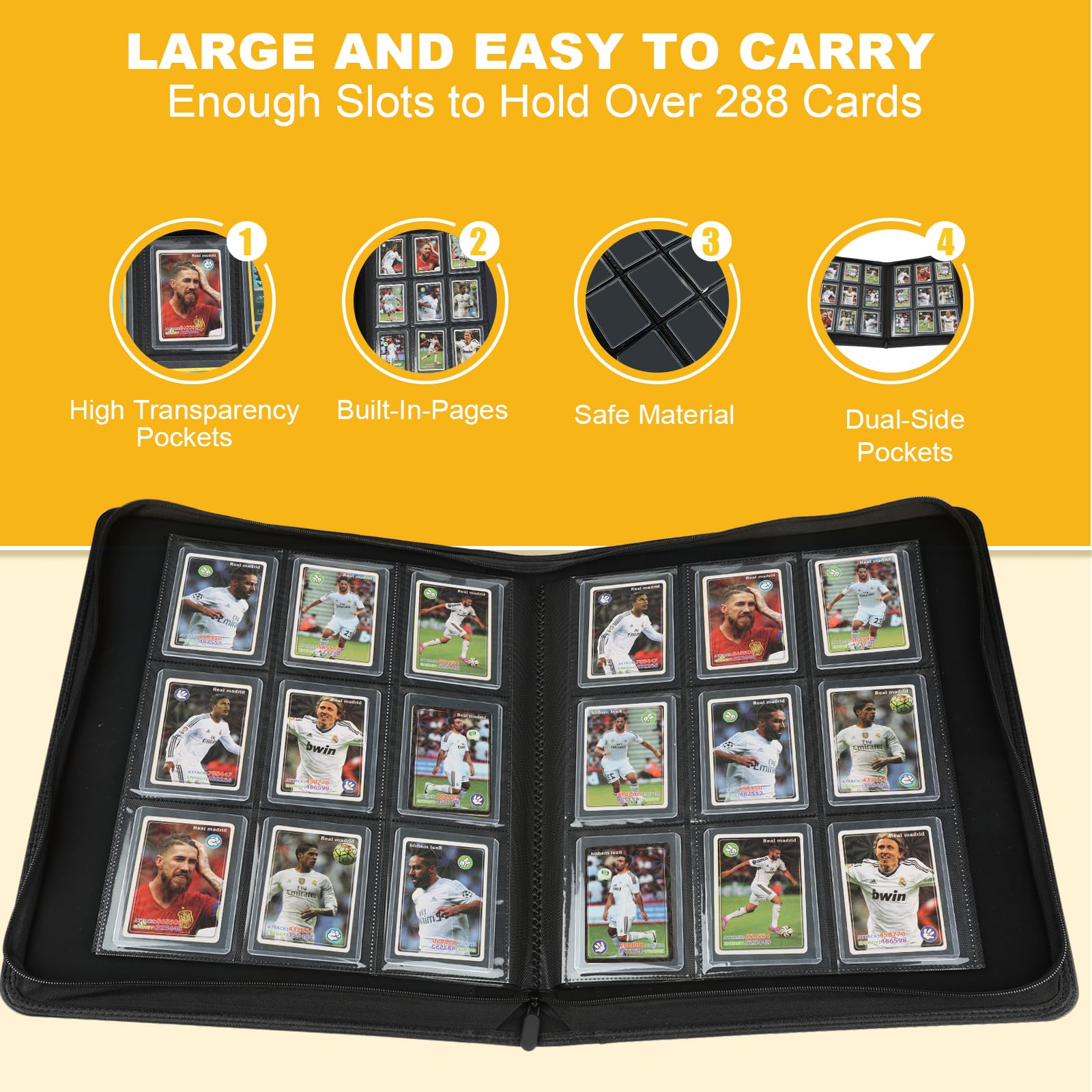 CARDBINDER gift-pack presentation ideal for card collectors.