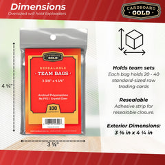 Cardboard Gold acid-free protection helps preserve color and value during storage