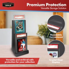 Cardboard Gold archival-safe acid-free sleeve protects condition while preserving display quality