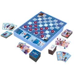 Cardinal Disney Frozen 2 6-in-1 game house featuring Memory Match for kids 4+.