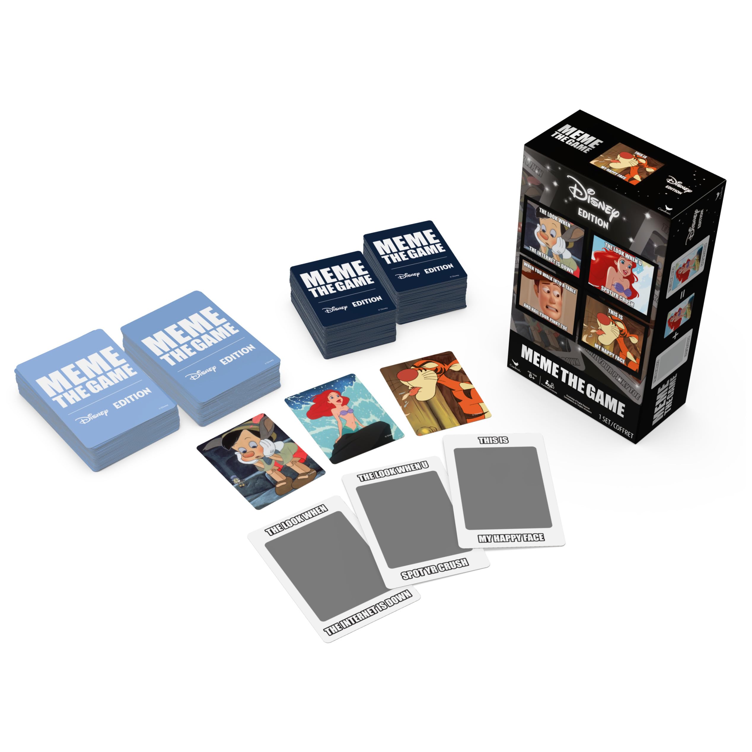 Cardinal Meme the Game includes 225 picture cards for endless memes