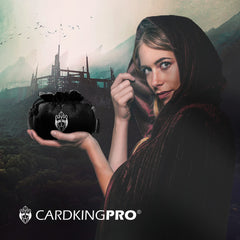 CardKingPro Immense Dice Bag skull toggles secure the drawstring closure