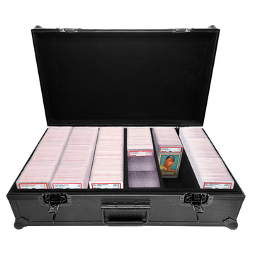 CardKingPro KingCollector exterior polycarbonate case provides durable protection.