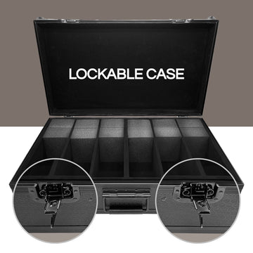 CardKingPro KingCollector padlock-ready security keeps collections safely stored.
