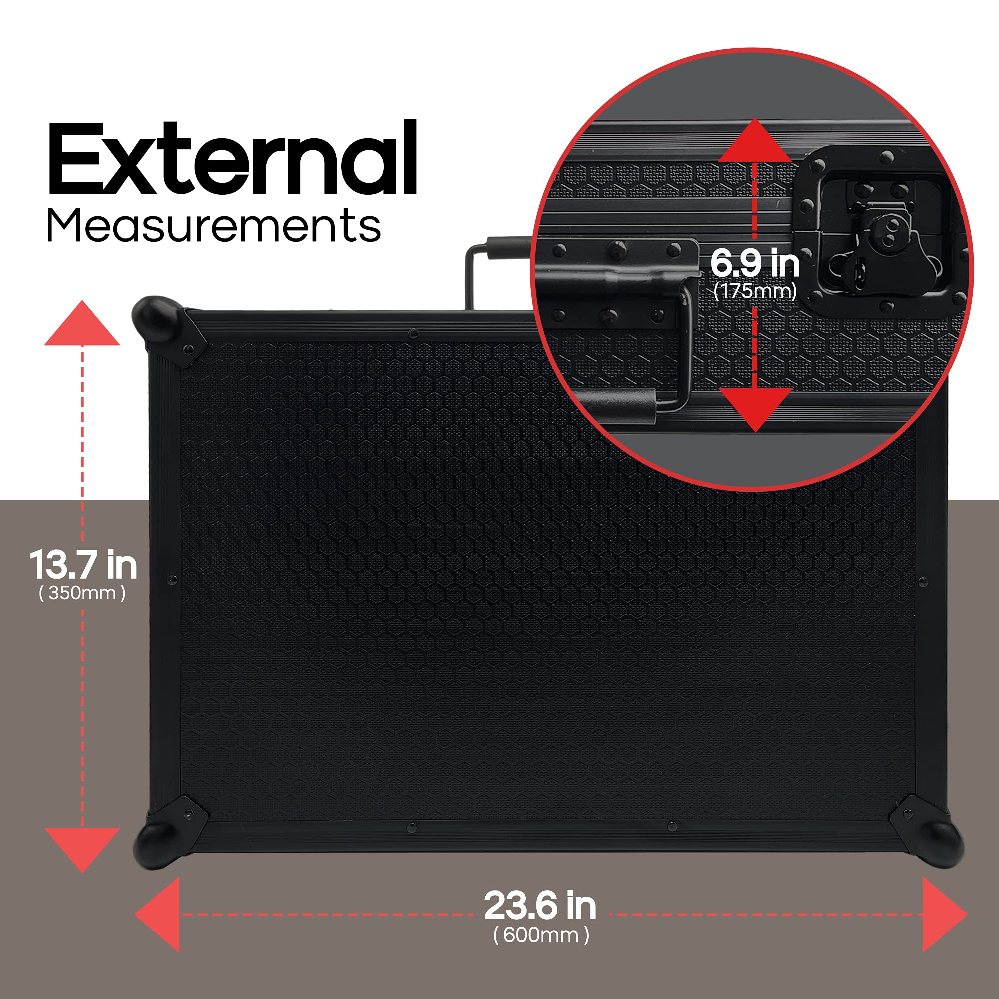 CardKingPro KingCollector sturdy hinges and ball corners withstand travel.