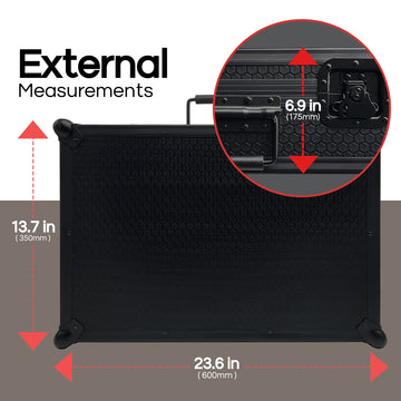 CardKingPro KingCollector sturdy hinges and ball corners withstand travel.