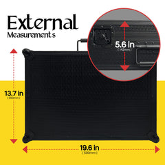CardKingPro KingMega case demonstrates sturdy build for transport stability.