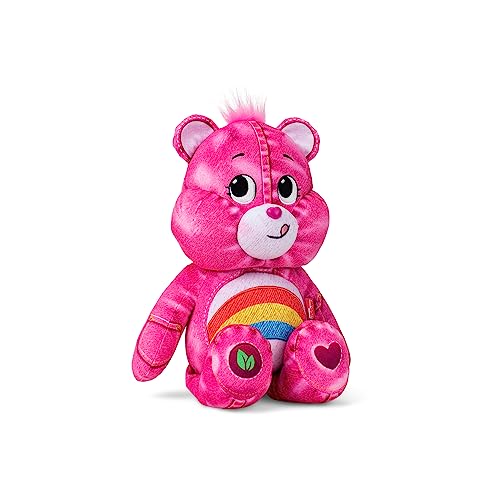 Care Bears denim belly badge detail, adds playful style to any shelf.