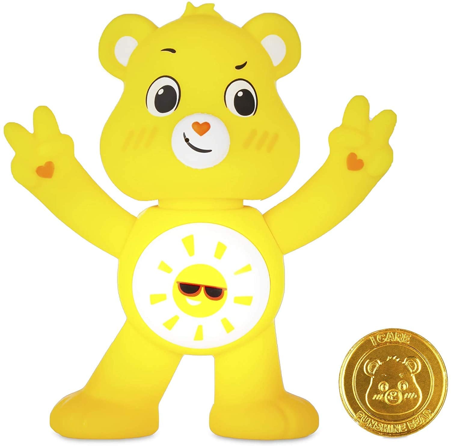 Care Bears Funshine Bear interactive figure singing and reacting to touch