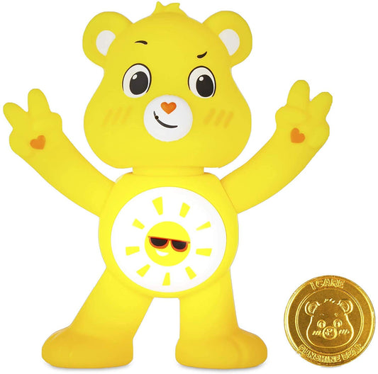 Care Bears Funshine Bear interactive figure singing and reacting to touch