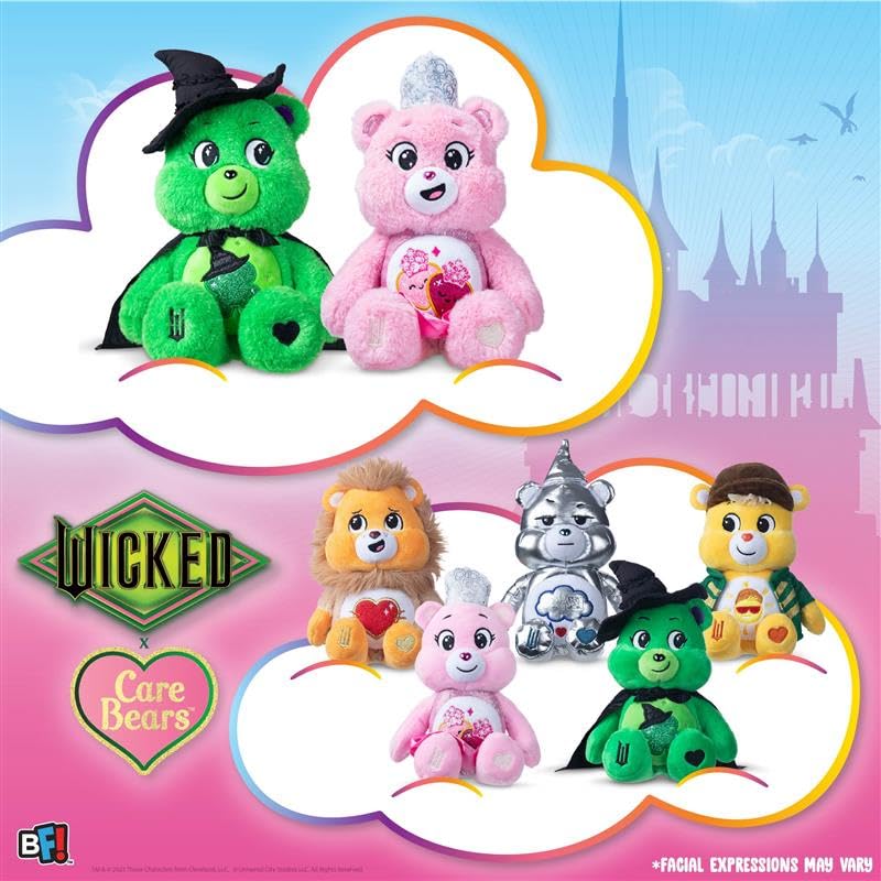 Care Bears Grumpy Bear Wicked Tin Man look, bold display piece and cuddle buddy