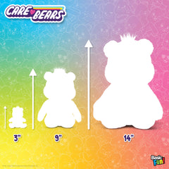 Care Bears plush fur texture macro; shows soft, cuddly feel.