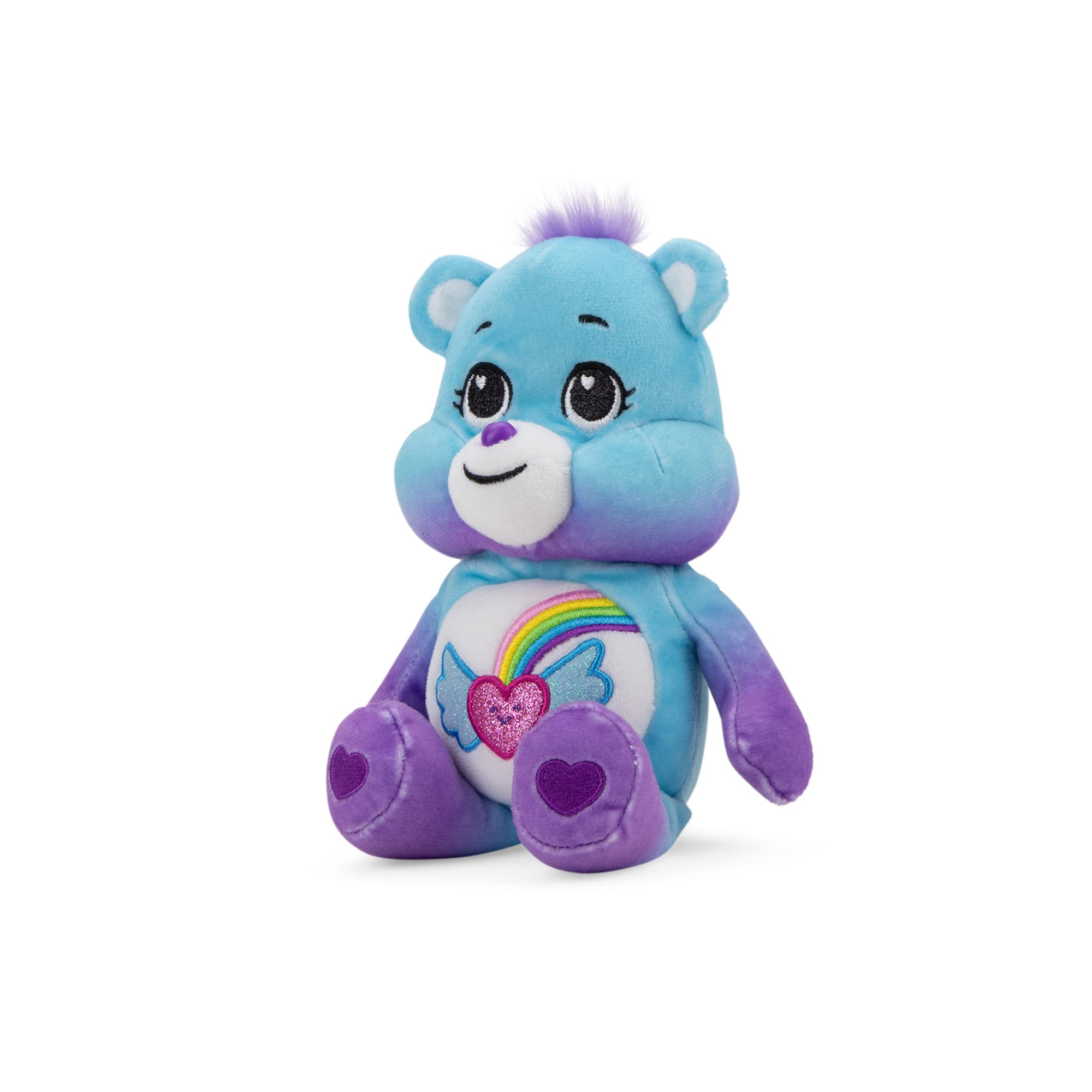 Soft, huggable plush is ideal for bedtime routines and long hugs.