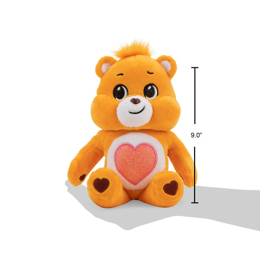 Care Bears Tenderheart Bear soft plush material ideal for cozy hugs and imaginative play.