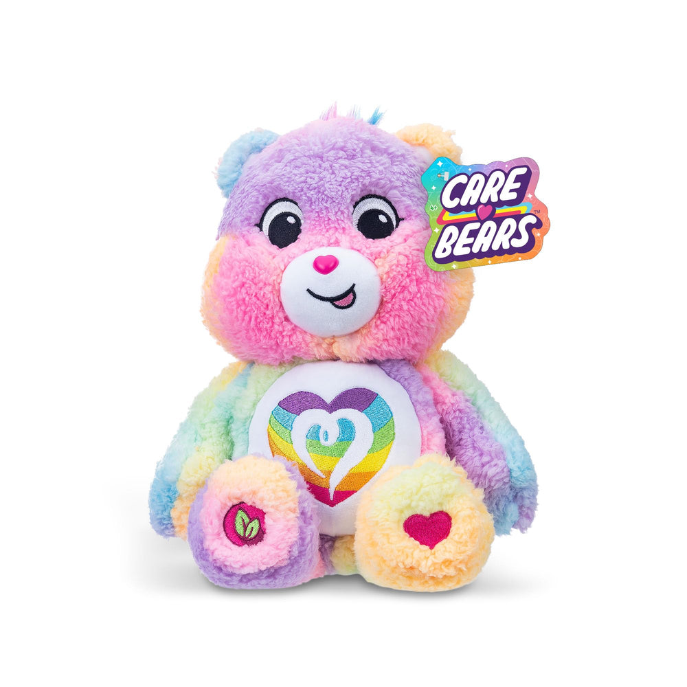 Care Bears Togetherness Bear 14in plush sherpa fur close-up for cozy cuddles