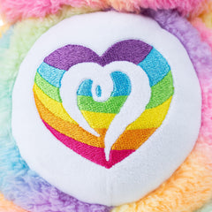 Care Bears Togetherness Bear 14in plush soft texture offers warm, kid-friendly comfort