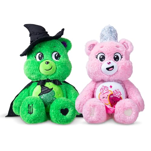 Care Bears Good Luck Bear as Elphaba with cape and hat for fans