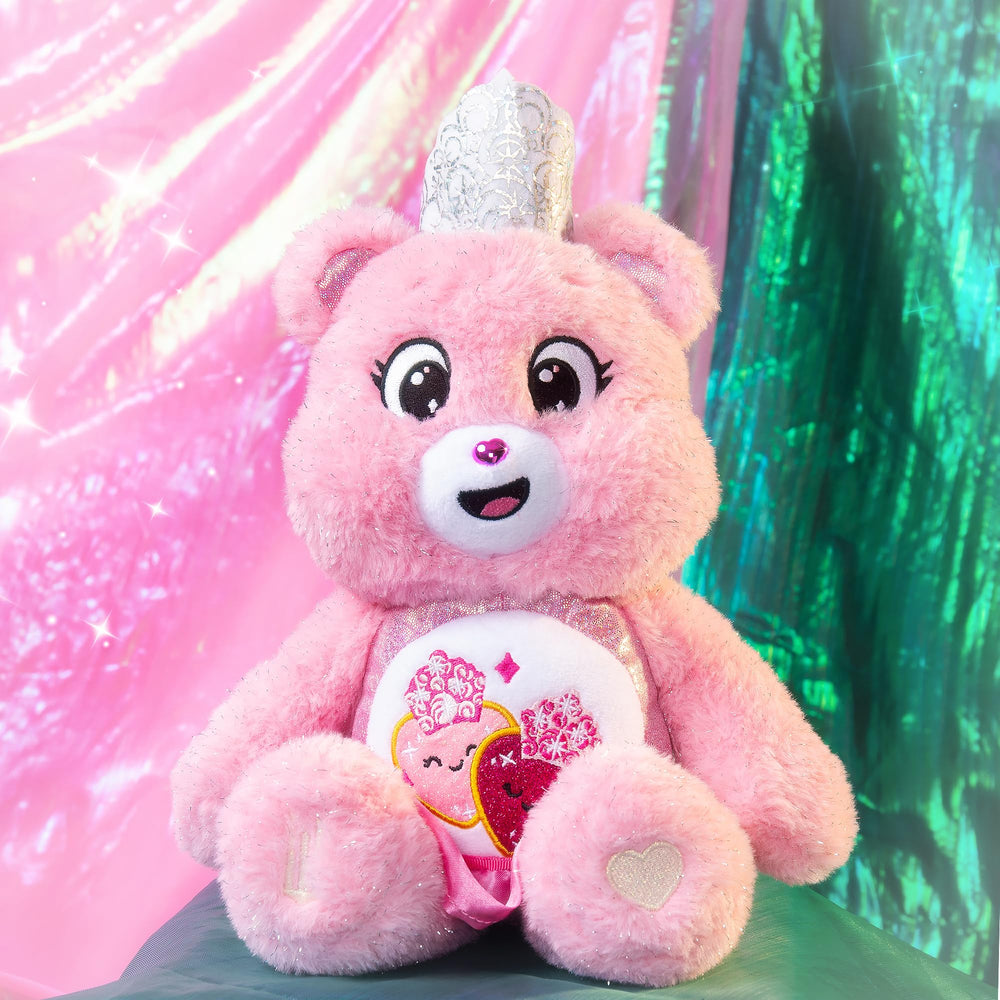 Care Bears soft plush fabric with gentle texture
