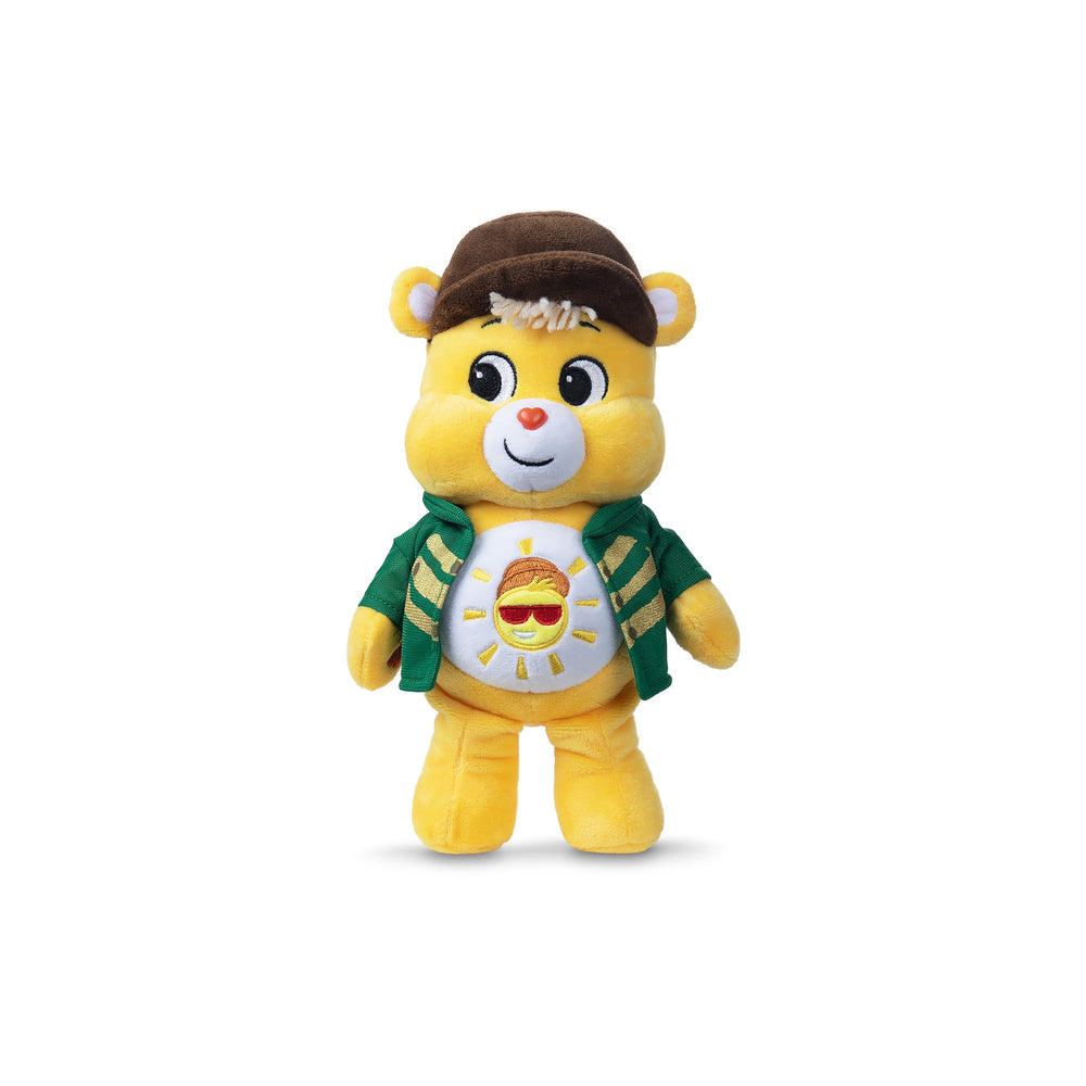 Care Bears Wicked Fun Size plush nine-inch figure is portable for travel.