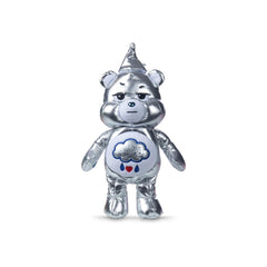 Care Bears Grumpy Bear Wicked Tin Man at 9 inches, portable and giftable.