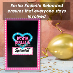 Caresha Please Resha Roulette group enjoying a lively party game night